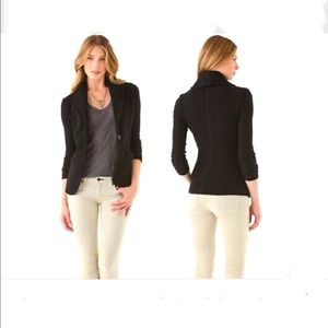 JAMES PERSE old school terry blazer w/shawl collar